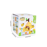 Beehive Stuffed House Flap Door Play Set