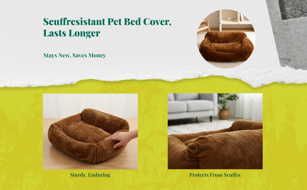 Removable dog bed cover, easy to clean, protects sofas