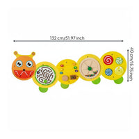 3 Pieces Wall Mounted Interactive Board Early Learning for Kindergarten