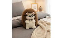 Hedgehog Soft Toy Soft Hedgehog Stuffed Creature Cuddly for Desk Decoration