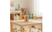 Wooden Clown Balance Scale Develops Hand-Eye Coordination for Preschoolers