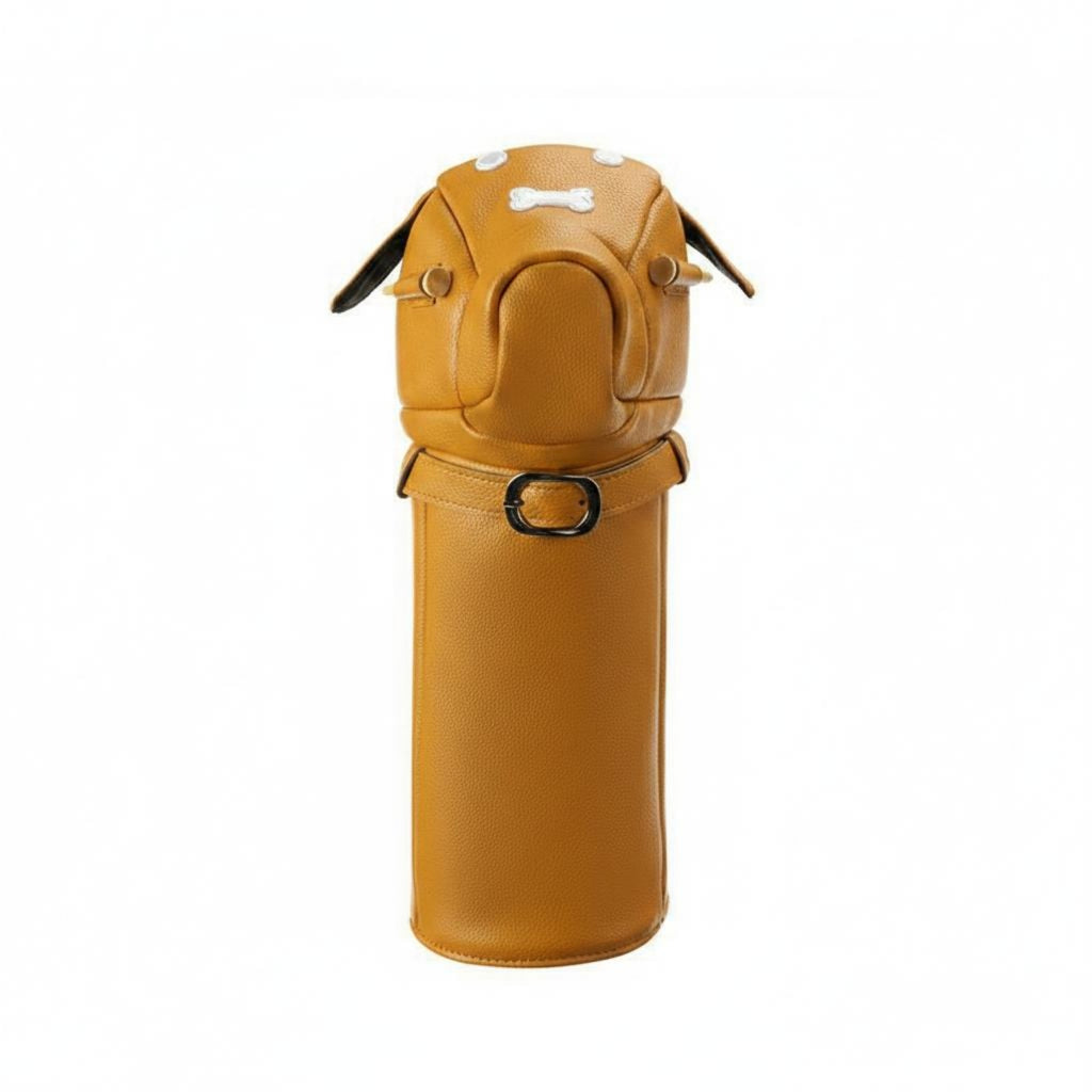 Soft Dog Golf Headcover Cute Cartoon Golf Club Cover Safeguarding for Golfers