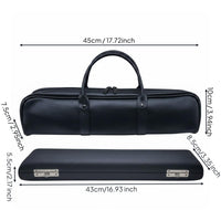 Flute Case Portable Oval Flute Box Safeguarding for School