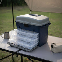 Lure Storage Box Waterproof Fishing Tackle Box Impact Resistant Outdoor Gear