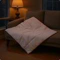 Weighted Dog Blanket Glass Bead Filled Calming Pet Throw Soft