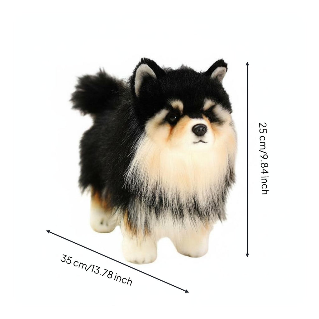 Realistic Dog Toy Cuddly Dog Stuffed Gift Ready Stuffed Animal for Kids