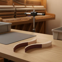 2 Pieces Piano Hammer Sanding Board Portable Hammer Filing Strip Universal Fit