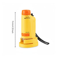 Kids Handheld Microscope Easy to Use Student Science Microscope