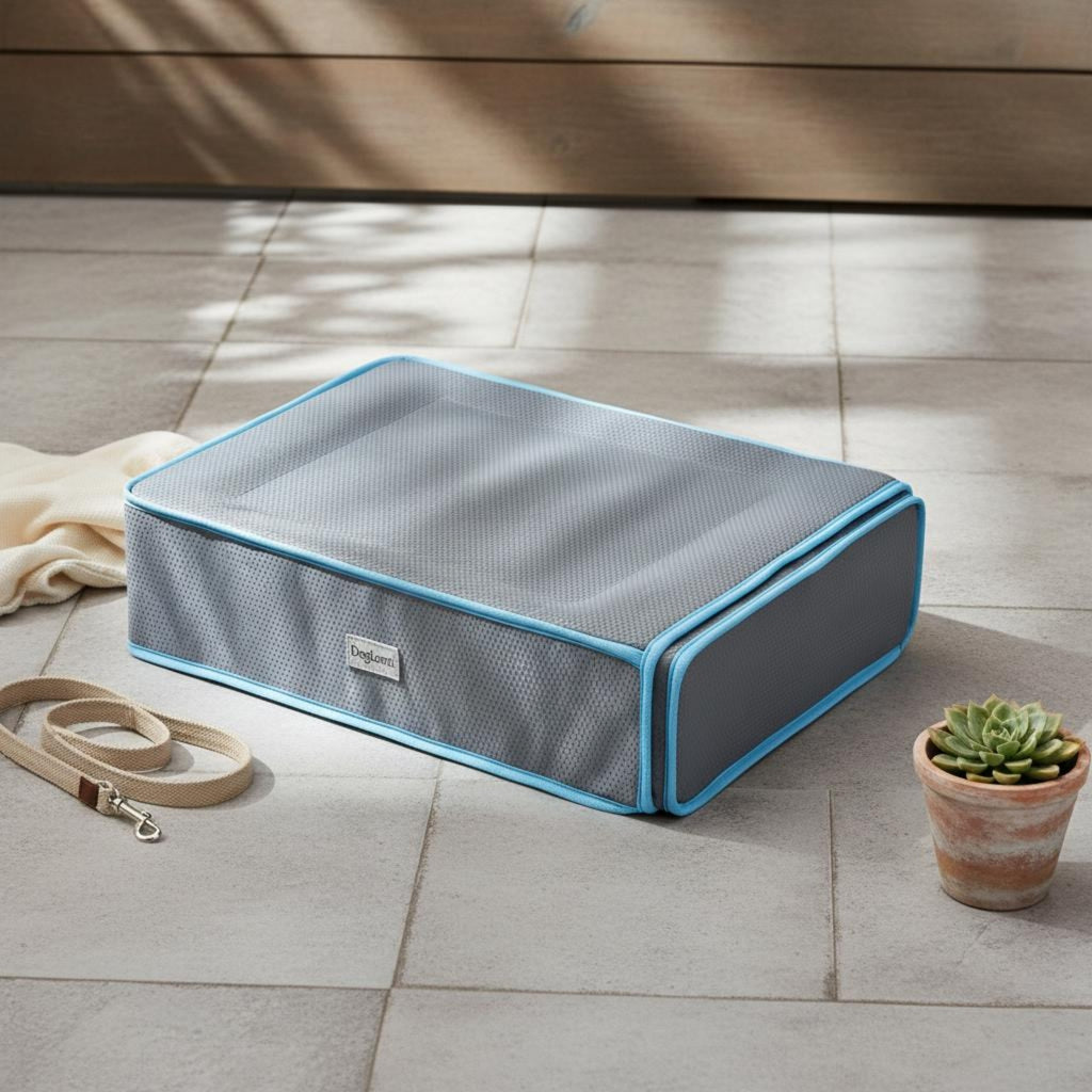 Cooling Dog Bed Low-Height Small Dog Bed Removable