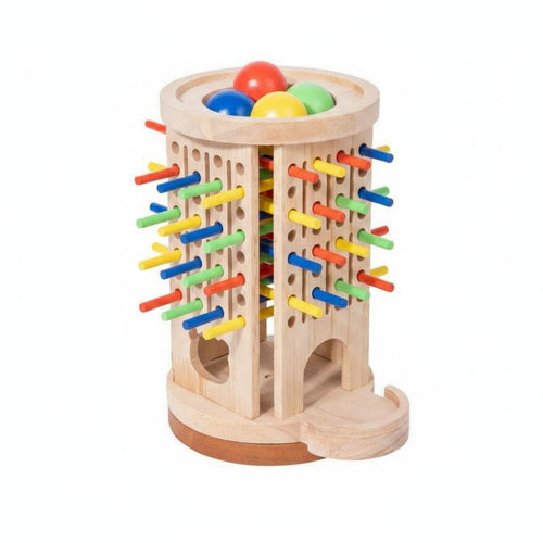 Wood Sticks Balance Toy Focus Training Balancing Toy Thinking Skills Wooden Balance Structure Game for Kids, Preschoolers, Kindergarten, Classroom