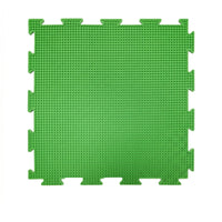 Textured Sensory Mat Textural Rectangular Silicone Mat Raised Texture Activity Pad for Crawling Practice