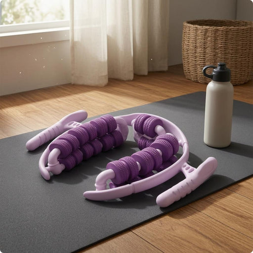 Circular-Shaped Calf Roller Double-Layer Design Calf Massage Roller Handheld
