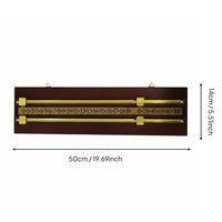 Billiard Scoreboard Manual Operation Wall Mounted Snooker Scorer Classic Design