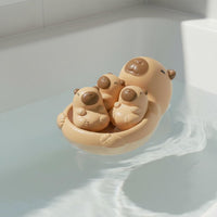 4 Pieces Capybara Bath Toy Set Rounded Edges for Pool, Young Children