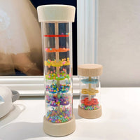 Young Child Rain Sound Tube Easy to Grip Rainmaker Toy Sturdy Construction