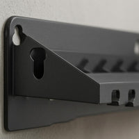 Wall-Mounted Organizer Rust-Resistant Wall Mount Tool Rack for Workshop