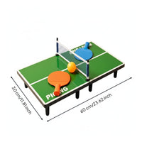 Mini Table Tennis Set No Assembly Mini Table Tennis Indoor Toy for Kids, Home