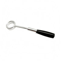 Brass Mouthpiece Practice Tool Black Handle Metal Mouth Loop Practice Aid