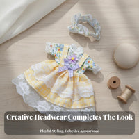 30cm Doll Dress Cute Design 1/6 Scale Doll Clothes Layered Skirt for BJD Hobbyists