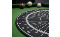 Pool Aiming Board Aim Angle Grid Cue-Ball Practice Board Concentric Rings Pool Cue Aiming Aid
