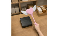 Heart Scepter 3D Printed Winged Heart Scepter Customized Services for Girls