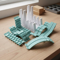 RC Crawler Bridge Simulation Scene 1/24 Scale Crawler Track for Indoor