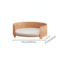 Cat Bed Breathable Soft Pet Bed Thick Padded Round Pet house for Indoor