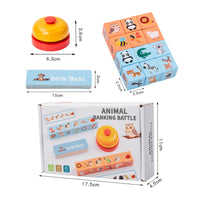 Creature Matching Game Hands-on Matching Game Rounded Edges for Children