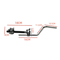 Drum Extension Clamp Adjustable Percussion Adapter Clamp Slip-Proof Grip