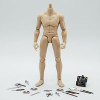 1/12 Scale Male Figure Customizable Collectible Toy for Hobbyists, Collectors