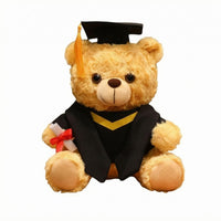 Graduation Teddy Bear Yellow Tassel Stuffed Creature Cuddly