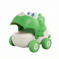 Pull-String Toy Car Open Mouth Dinosaur Toy Car Mini Size