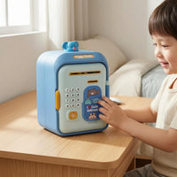 Electronic Piggy Bank Play Bills Biometric Piggy Bank Charging Cable