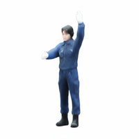 1/72 Scale Ground Crew Figurine High Intricate Display Scene Accessory Resin