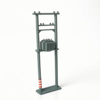 HO Scale Utility Pole Slender for Railway Scenes, Hobbyists