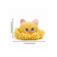 Shaggy Tentacled Stuffed Dangling Tentacles Stuffed Creature Yellow