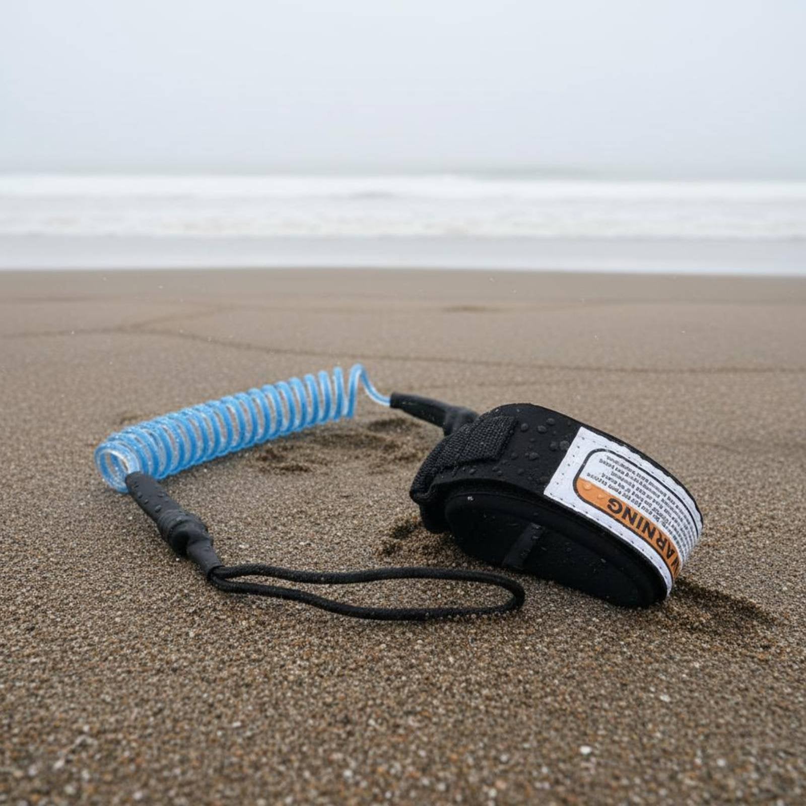 Coiled Surfboard Leash Long-Lasting Bodyboard Wrist Strap Tangle-Unrestricted