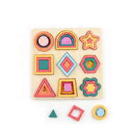 Fine Motor Skills Hand Grasping Hands-on Learning Shape Matching Board