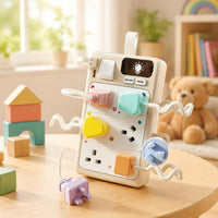 Power Strip Busy Board Educational Insertable Activity Board Screen-Non-Digital