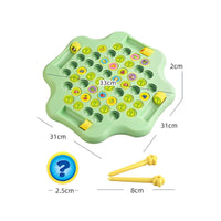 Focus Training Memory Flip Game Educational Kids Matching Board Game Strategy Double-Sided Memory Chess Reasoning for Children