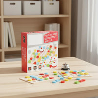 Two Player Geometric Battle Game Educational Shape Matching Block Game Problem-Solving Geometric Matching Toy for Preschoolers