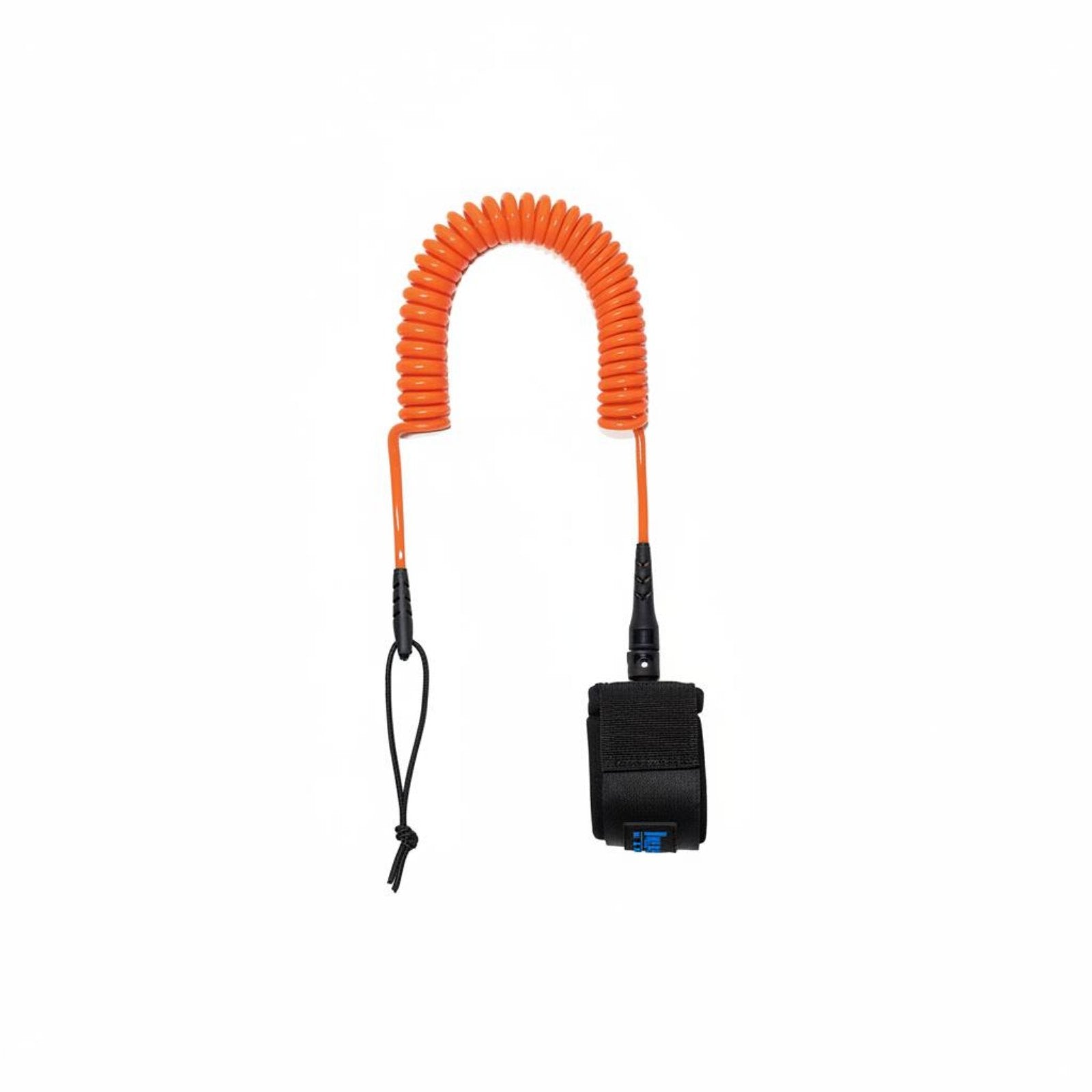 Coiled Stand-up Paddleboard Leash Universal Fit 10ft Coiled Surf Cord Reduces Drag Paddleboard Ankle Leash for Paddleboarding