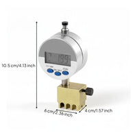 Digital Fret Height Meter Locking Mechanism String Action Gauge Portable Music Tool for Guitarists