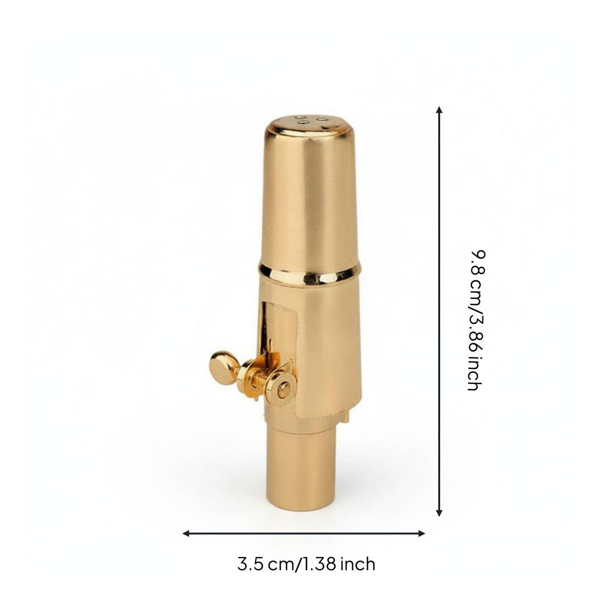 altos Saxophone Metal Embouchure Piece altos Sax Embouchure Piece Quick Response Wind Instrument Accessory for Training Rehearsal
