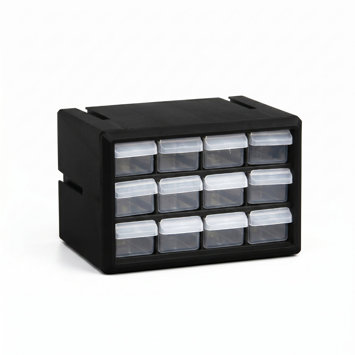 Impact-Resistant Compact Small Parts Storage Cabinet 12-Drawer Parts Organizer