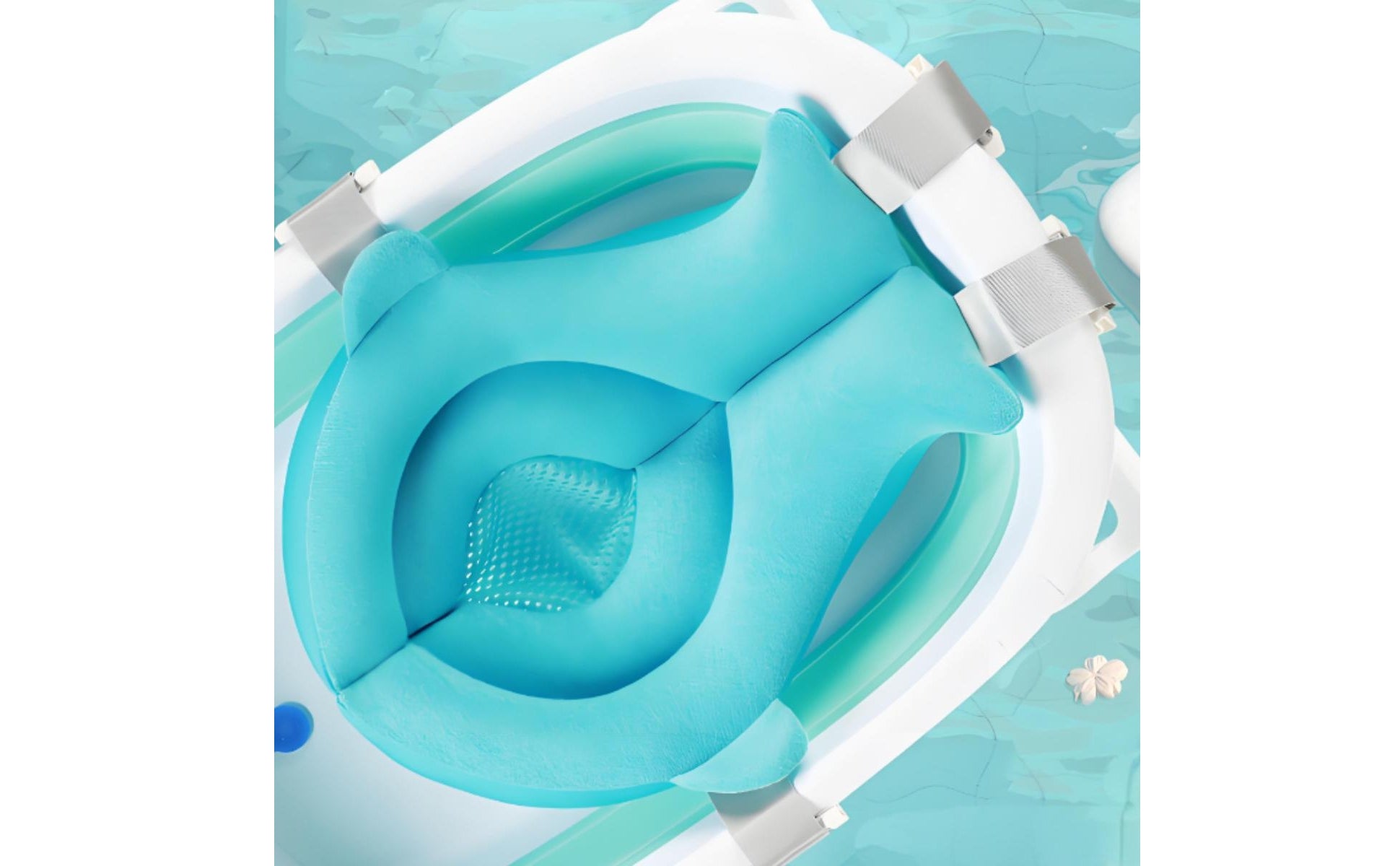Baby Bath Support Mat Comfortable Infant Bath Support Mat Easy to Clean