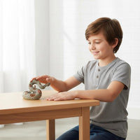 Rattlesnake Figurine Realistic Rattlesnake Figure Educational for Zoo, Children