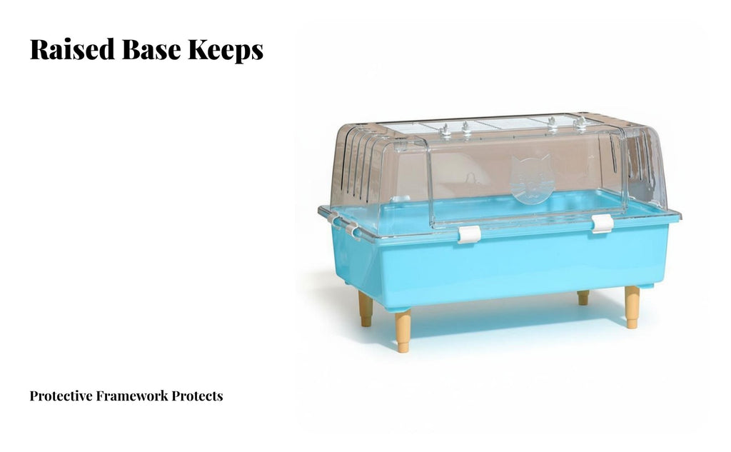 Transparent Hamster enclosure Clear View Transparent Introductory Kit Easy to Clean