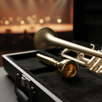 Trumpet Mouthpiece Stepped Stem Music Accessory Polished Surface