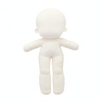 Blank Soft Doll Cream Kids Toy Cuddly